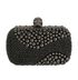 Studded Clasp Clutch, front view